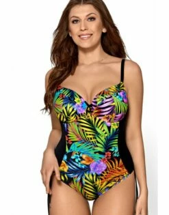 Ava Swimwear Badpak Grote Cupmaten - Jungle - SKJ-28