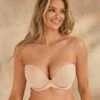 Cleo By Panache Faith Plunge Strapless BH Kleine En Grote Maten 60-85 - Latte Cup D Tot H - 10660