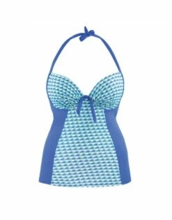 Curvy Kate Swim Atlantis Halter Tankini Grote Cupmaten - Deep Sea - CS3156