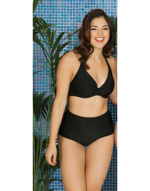 Curvy Kate Swim Jetty Halter Bikini Beha Grote Cupmaten - Zwart - CS3521 - Afbeelding 4