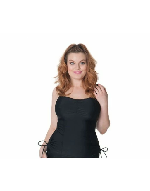 Curvy Kate Swim Jetty Tankini Grote Cupmaten - Zwart - CS3506 - Afbeelding 8