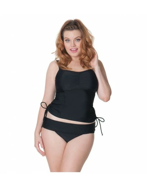 Curvy Kate Swim Jetty Tankini Grote Cupmaten - Zwart - CS3506