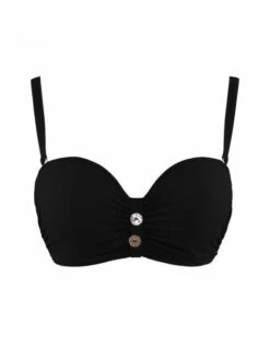 Curvy Kate Swim Luau Love Voorgevormde Balconnet Bikini Beha Grote Cupmaten - Zwart - CS1911