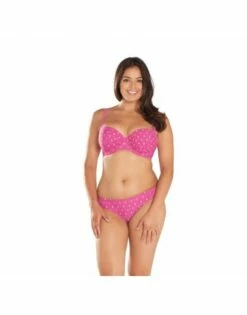 Curvy Kate Swim Revive Lage Bikini Slip - Pink Print - CS3405