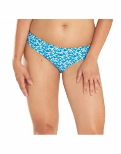 Curvy Kate Swim Riptide Lage Bikini Slip - Blue Print - CS4805