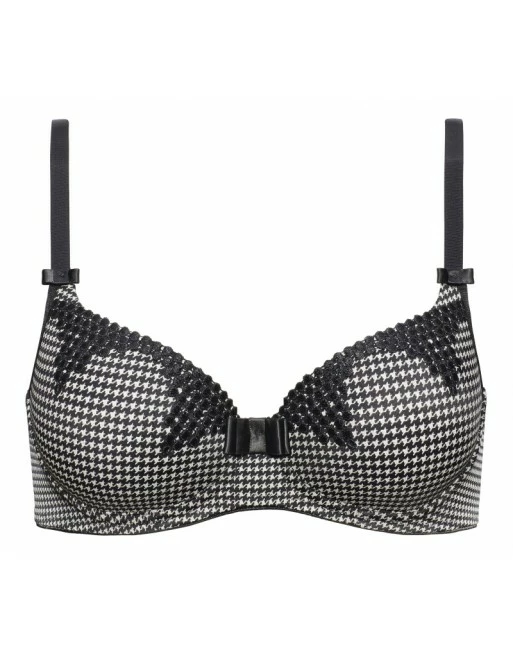 Dacapo Carmen Voorgevormde BH Kleine - Grote Maten 70-100 Cup B Tot G - Pepita - 350002