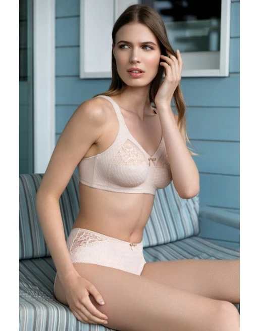 Format New Classic BH Zonder Beugel Kleine En Grote Maten 80-105 Cup B Tot G - Nude - 103345 - Afbeelding 2