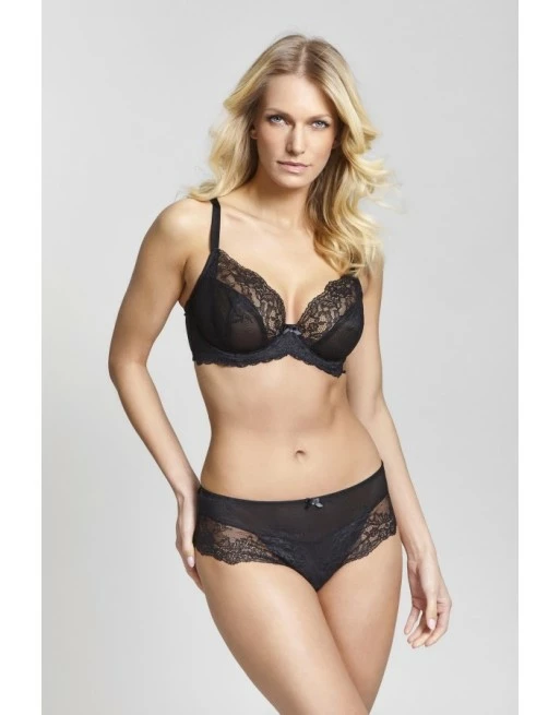 Panache Ana Slip Kleine - Grote Maten 34-46 - Zwart - 9395