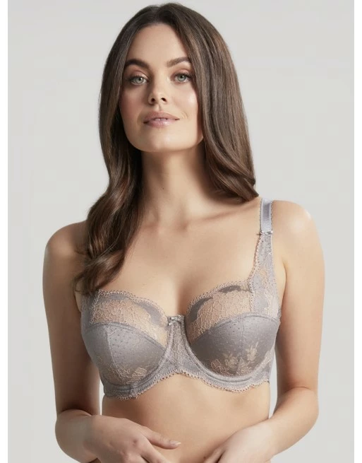 Panache Clara Hele Cup Beha Grote Cupmaten D - J / T. 65-90 - Opal Grey- 7255