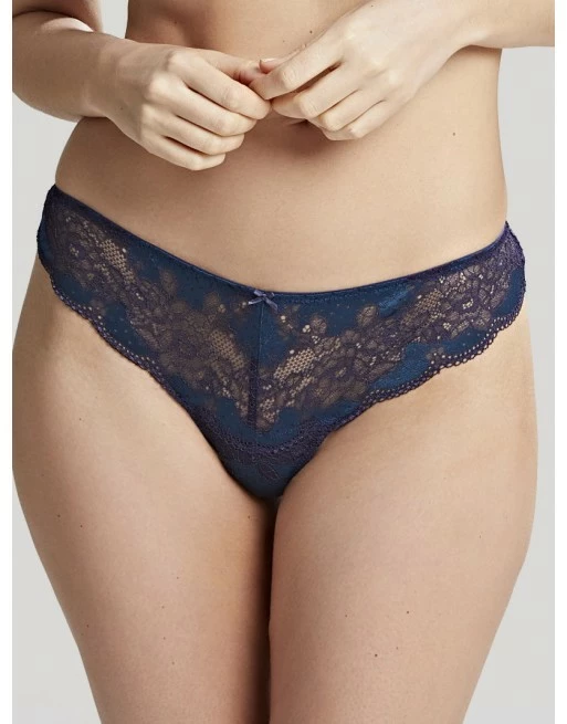 Panache Clara String Kleine - Grote Maten 34-46 - Deep Ocean - 7259 - Afbeelding 2