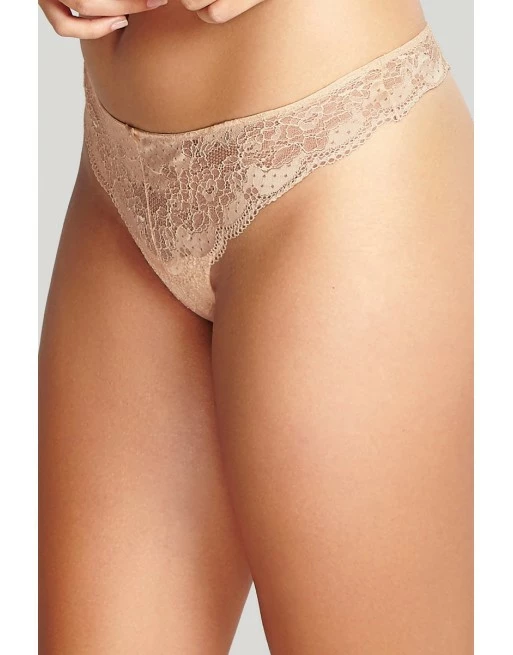 Panache Clara String Kleine - Grote Maten 34-46 - Nude - 7259 - Afbeelding 3