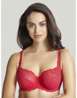 Panache Envy Hele Cup BH Kleine En Grote Maten 60-90 Cup D Tot K - Cyber Rood - 7285