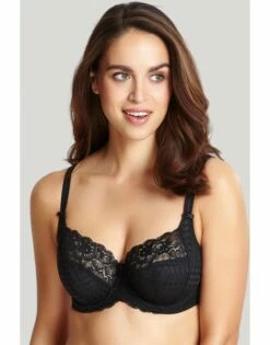 Panache Envy Hele Cup BH Kleine En Grote Maten 60-90 Cup D Tot K - Zwart - 7285