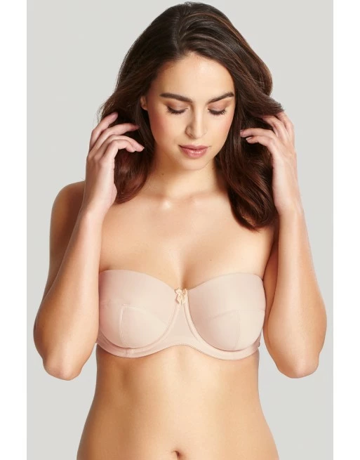 Panache Evie Strapless Bandeau BH Kleine En Grote Maten 65-90 Cup D Tot H - Nude - 5320 - Afbeelding 5