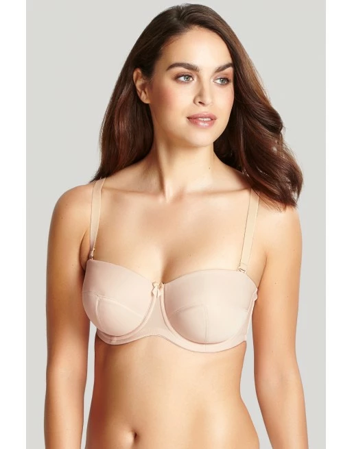 Panache Evie Strapless Bandeau BH Kleine En Grote Maten 65-90 Cup D Tot H - Nude - 5320 - Afbeelding 7