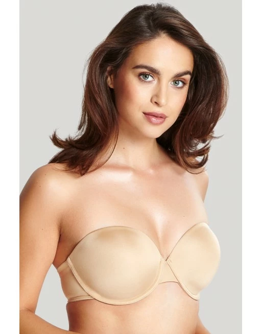 Panache Porcelain Élan Strapless Beha Grote Cupmaten D - G / T. 60-85 - Nude - 7320