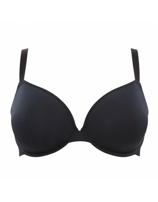 Panache Porcelain Élan Voorgevormde Plunge Beha Grote Cupmaten D - H / T. 60-85 - Zwart - 7327 - Afbeelding 2