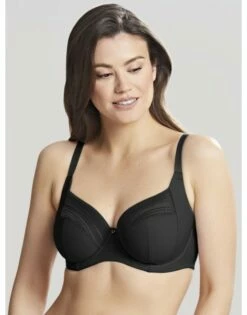 Panache Serene Hele Cup BH Kleine En Grote Maten 60-90 Cup D Tot K - Zwart - 10305
