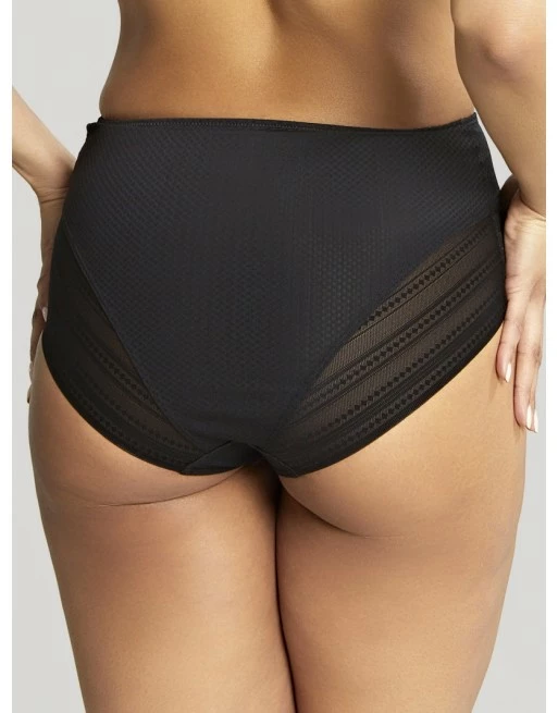 Panache Serene Hoge Slip Kleine En Grote Maten 34-46 - Zwart - 10303 - Afbeelding 2