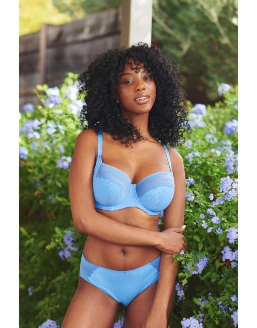 Panache Serene Slip Kleine En Grote Maten 34-46 - Cornflower - 10302 - Afbeelding 3