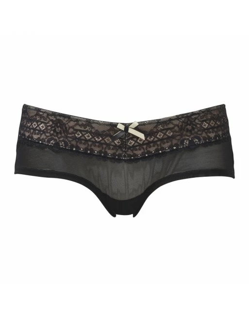 Panache Sophie Maternity Shorty 34-46 - Black/nude - 5824 - Afbeelding 2