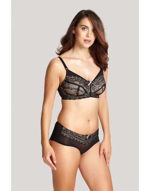 Panache Sophie Maternity Shorty 34-46 - Black/nude - 5824 - Afbeelding 3