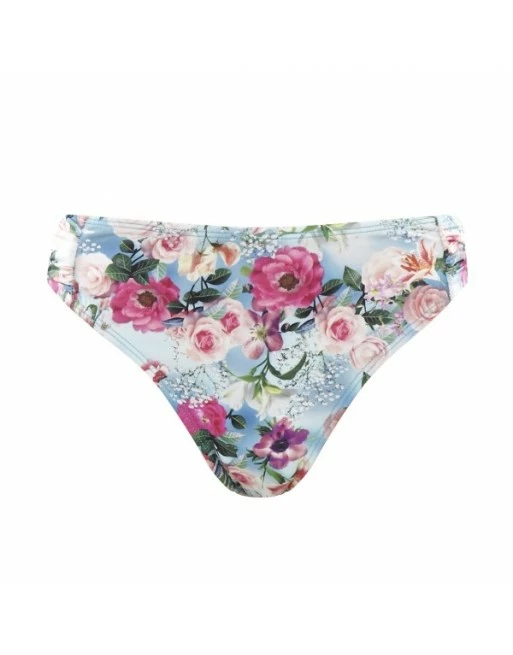 Panache Swim Alanis Bikini Slip Kleine - Grote Maten 34-46 - Blue Floral - SW1149 - Afbeelding 2