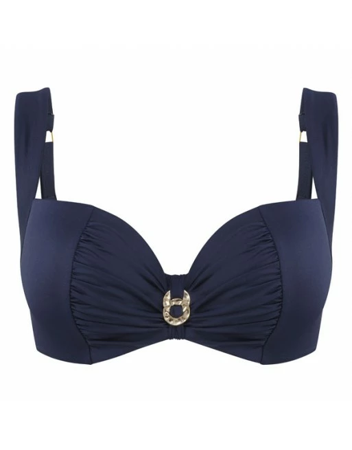 Panache Swim Annalise Voorgevormde Bikini Beha Grote Cupmaten Navy - SW0842