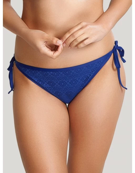 Panache Swim Anya Crochet Lage Lintjes Bikini Slip Kleine - Grote Maten 34-46 - French Blue - SW1258 - Afbeelding 2