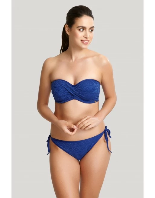 Panache Swim Anya Crochet Lage Lintjes Bikini Slip Kleine - Grote Maten 34-46 - French Blue - SW1258 - Afbeelding 6