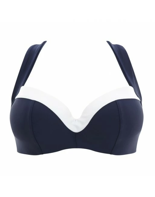 Panache Swim Anya Cruise Multiway Bikini Beha Grote Cupmaten - Navy/White - SW1094 - Afbeelding 2