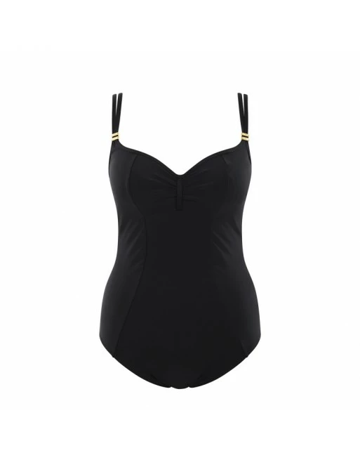 Panache Swim Anya Riva Badpak Kleine En Grote Maten 65-90 Cup D Tot K - Zwart - SW1300 - Afbeelding 2