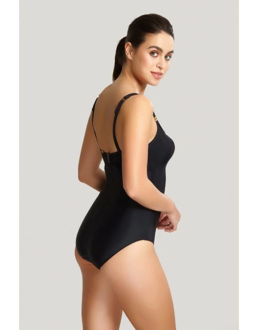 Panache Swim Anya Riva Badpak Kleine En Grote Maten 65-90 Cup D Tot K - Zwart - SW1300 - Afbeelding 6