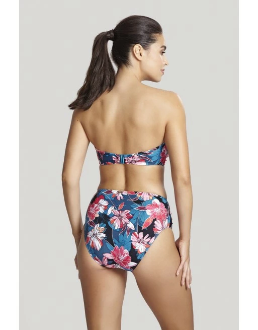 Panache Swim Anya Riva Print Midi Bikini Slip Kleine - Grote Maten 34-46 - Blue Floral - SW1407 - Afbeelding 8