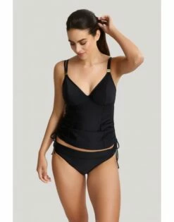 Panache Swim Anya Riva Tankini Kleine En Grote Maten 65-85 Cup D Tot J - Zwart - SW1301
