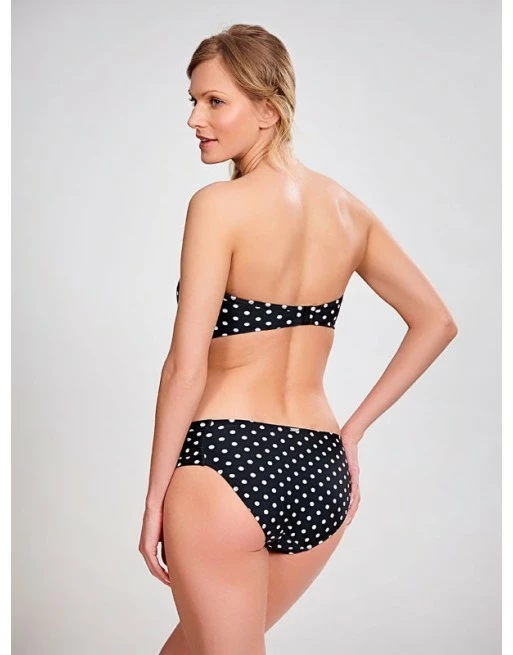 Panache Swim Anya Spot Bikini Slip Kleine - Grote Maten 34-46 - Black&White - SW1019 - Afbeelding 8