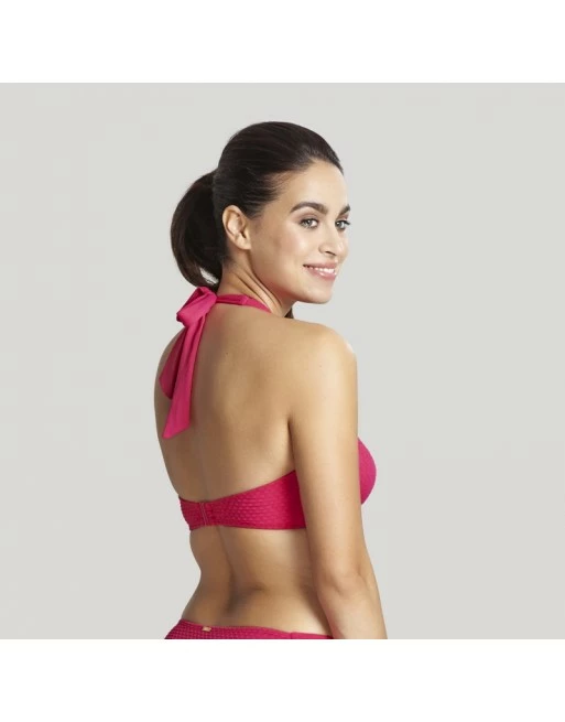 Panache Swim Echo Halter Bikini Beha Grote Cupmaten - Hot Pink - SW1325 - Afbeelding 3