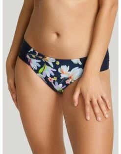 Panache Swim Florentine Bikini Slip - Navy Floral - SW1059