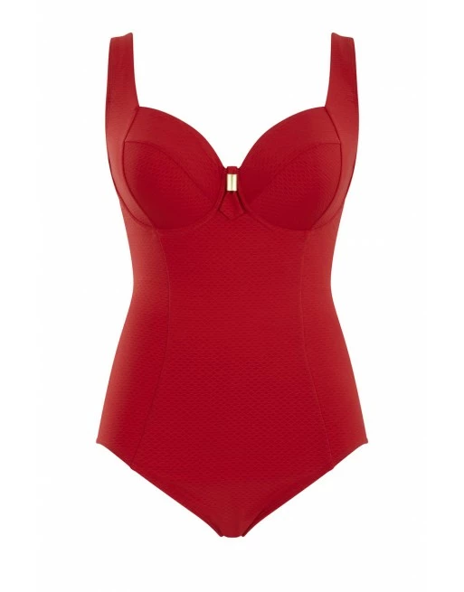 Panache Swim Marianna Balconnet Badpak Kleine En Grote Maten 65-90 Cup D Tot K - Crimson - SW1590 - Afbeelding 8