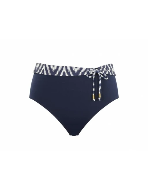 Panache Swim Oceana Midi Bikini Slip Kleine - Grote Maten T. EU34-46 - Navy - SW1547 - Afbeelding 5