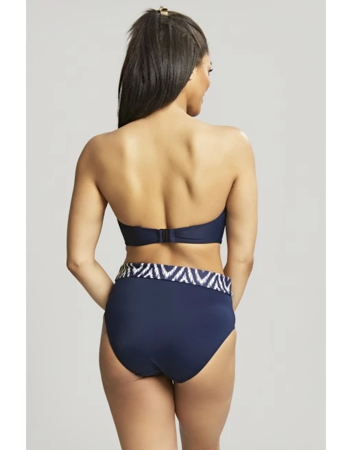 Panache Swim Oceana Midi Bikini Slip Kleine - Grote Maten T. EU34-46 - Navy - SW1547 - Afbeelding 6