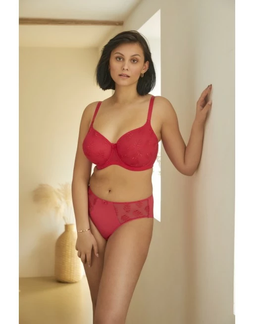 Panache Tango Balconnet BH Kleine En Grote Maten 65-100 Cup D Tot K - Rouge - 3251 - Afbeelding 6