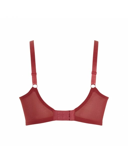 Panache Yasmin Plunge Beha Grote Cupmaten D - J / T. 60-85 - Ruby - 10646 - Afbeelding 6