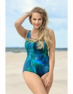 Plaisir African Delta Badpak + Beugel Grote Maten - Green - T0042