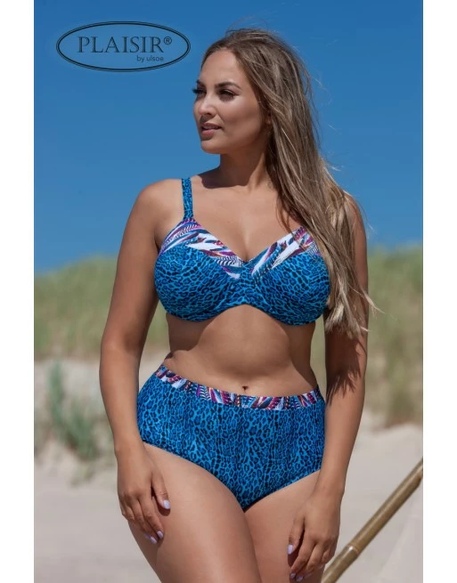 Plaisir Remix Bikini Beha Kleine - Grote Maten 90-100 Cup C - G -Blue - T0050 - Afbeelding 4