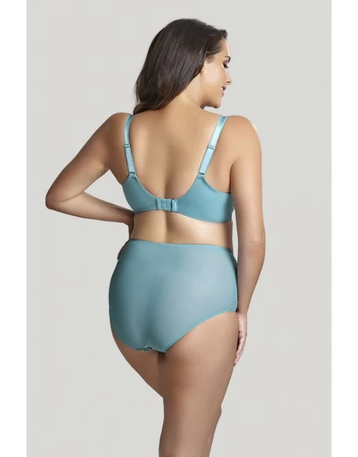 Sculptresse Chi Chi Balconnet BH Grote Cupmaten D - HH / T. 75-105 - Turquoise Floral - 7695 - Afbeelding 4