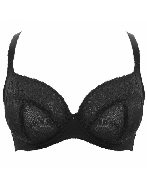Sculptresse Roxie Plunge BH Grote Cupmaten D Tot J / T. 75-105 - Zwart - 9586 - Afbeelding 3