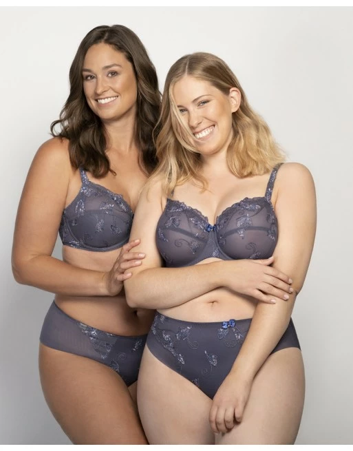 Ulla Dessous Carla String Kleine - Grote Maten 36-54 - Stone - 2137 - Afbeelding 5