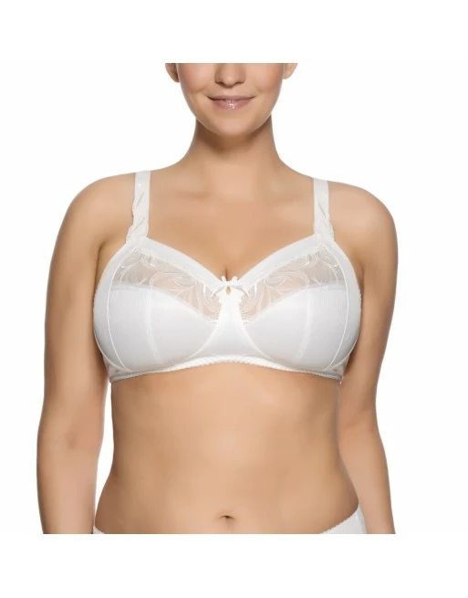 Ulla Dessous Carmen BH Zonder Beugel Kleine En Grote Maten 75-130 Cup B Tot I - Écru - 2528 - Afbeelding 3