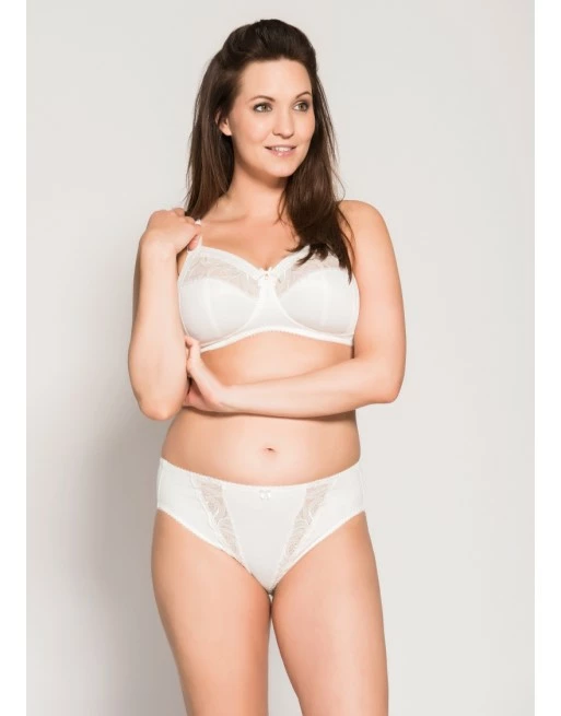 Ulla Dessous Carmen BH Zonder Beugel Kleine En Grote Maten 75-130 Cup B Tot I - Écru - 2528 - Afbeelding 6